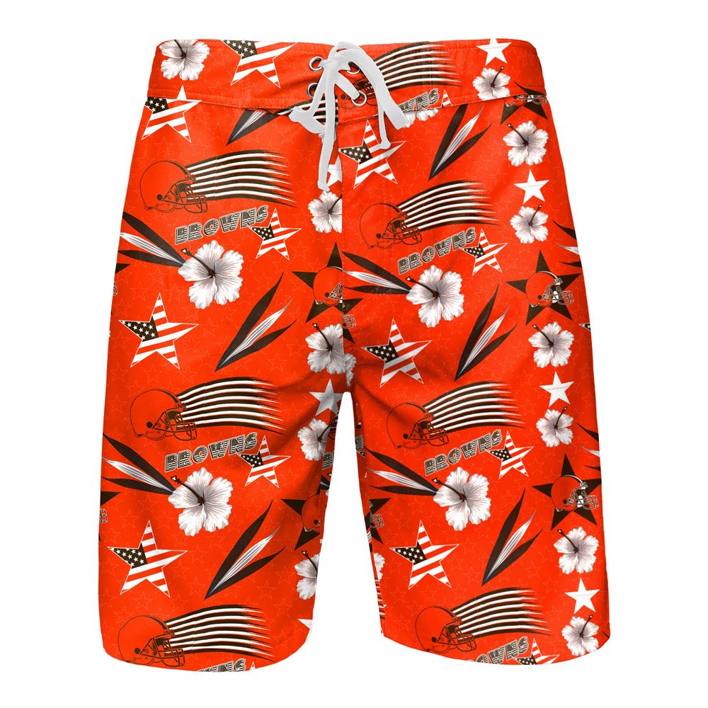 Cleveland Browns NFL Mens Americana Boardshorts - XL