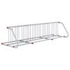 Retrospec Commercial Grid Bike Rack - Single & Double Sided - Bicycle Storage Stand for Garages, Stores, Schools & Universities Power Coated Steel - Silver 20 Bike/Double Sided view 1