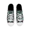 FOCO New York Jets NFL Womens Low Top Repeat Print Canvas Shoes - V2 - 7 view 3