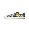 FOCO Los Angeles Rams NFL Womens Low Top Tie Dye Canvas Shoes - 10 view 3