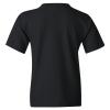 YS02 - South Carolina Upstate Spartans Primary Logo Youth T Shirt - Large - Black view 3