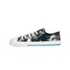 FOCO Carolina Panthers NFL Womens Low Top Tie Dye Canvas Shoes - 7 view 2