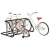 Retrospec Commercial Grid Bike Rack - Single & Double Sided - Bicycle Storage Stand for Garages, Stores, Schools & Universities Power Coated Steel - Black 10 Bike/Double Sided view 2