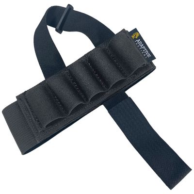 Adaptive Tactical Buttstock Shotgun Ammo Shell Holder Side Saddle 12 Gauge 5 Rounds