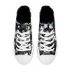 FOCO Carolina Panthers NFL Womens Low Top Tie Dye Canvas Shoes - 10 view 4