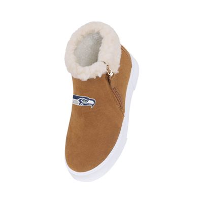 foco NFL Womens Fuzzy Brim Zipper Boot - 6