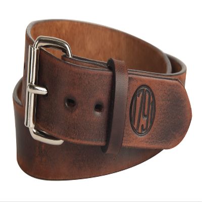 1791 GUNLEATHER Gun Belt - Concealed Carry CCW Belt - Heavy Duty 14 oz Leather Belt, Vintage Brown 42 (Size 38 Pants)