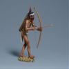 Team Miniatures Conquest of The Americas CLB6016 Arawak Indian Walking with Bow #1 1:30 Scale Pewter view 1