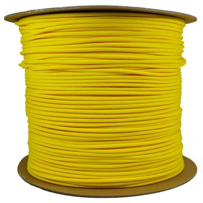 Yellow 750 Cord 11 Strand Type IV Paracord - 1000 Foot Spool