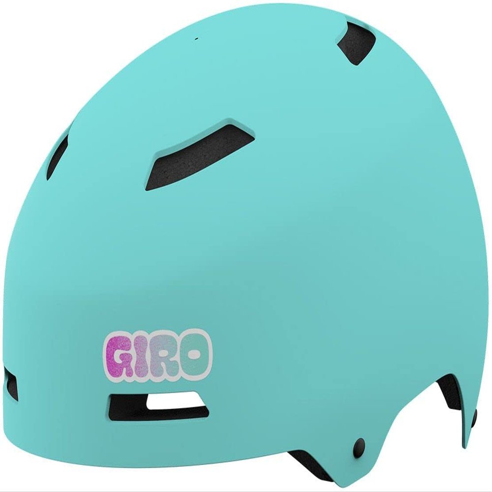 Giro Dime Cycling Helmet - Youth Matte Screaming Teal (2022) Small