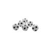 Hathaway 6-Pack Replacement 35-mm Regulation Sized ABS Foosballs for Game Room Arcade Table Soccer, White/Black, (BG50380) view 1