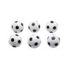 Hathaway 6-Pack Replacement 35-mm Regulation Sized ABS Foosballs for Game Room Arcade Table Soccer, White/Black, (BG50380) view 4