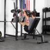 Titan Fitness Stealth Leg Press Rack Attachment, 500 LB Capacity, Fits All Titan Series Power Racks, Converts to Arm Press, Kickback, Dip Station & Sled, All-in-One Strength Training Equipment view 2