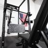 Titan Fitness Stealth Leg Press Rack Attachment, 500 LB Capacity, Fits All Titan Series Power Racks, Converts to Arm Press, Kickback, Dip Station & Sled, All-in-One Strength Training Equipment view 4