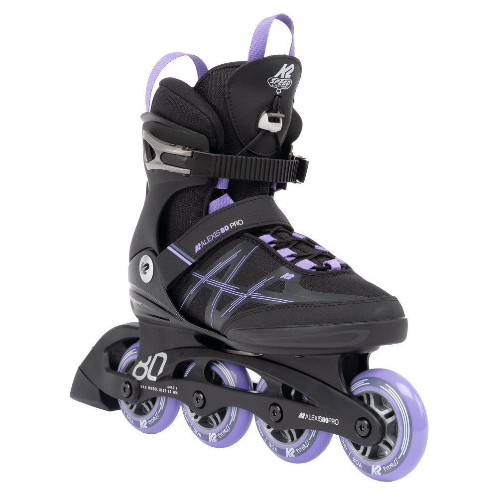 K2 Skate Alexis 80 Pro, 10, Black_Lavendar