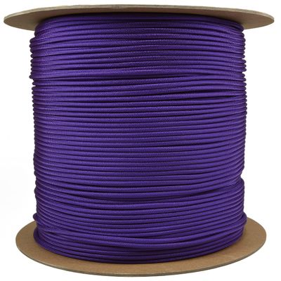 Purple 750 Cord 11 Strand Type IV Paracord - 1000 Foot Spool