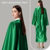 GraduationForYou Shiny Choir Robe (Regular, 42 (4'9" - 4'11"), Emerald Green) view 3