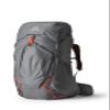 Gregory Facet 45L Women's Ultralight Backpacking Pack with Freefloat Suspension, Aluminum Frame, Ventilated Backpanel, X-Small, Sunset Grey view 1