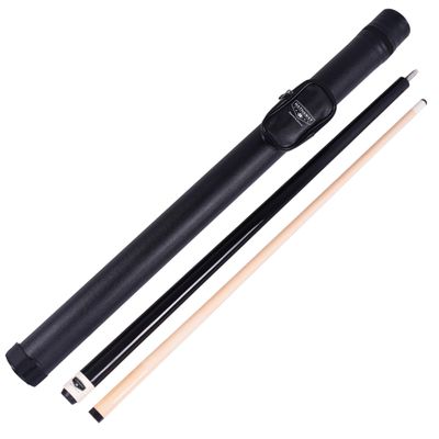 Hathaway Conquest 58-in Maple Pool and Billiard Cue and Case Set - Black