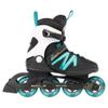 K2 Kinetic 80 Women's Inline Skates - Black/Turquoise, 7.0 view 2