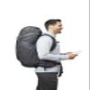 Gregory Focal 48L Unisex Ultralight Backpacking Pack with Freefloat Suspension, Aluminum Frame, Ventilated Backpanel, Medium, Ozone Black view 2