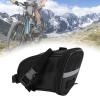 01 Bike Seat Pouch, Under Seat Pack Cycling Pouch Reflective 600D Oxford Cloth Bicycle Seat Pouch with Buckle Straps for Bicycle view 4