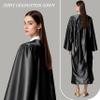 GraduationForYou Shiny Choir Robe (Loose, 57 (6'0" - 6'2"), Black) view 3