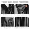 GraduationForYou Shiny Choir Robe (Loose, 57 (6'0" - 6'2"), Black) view 4