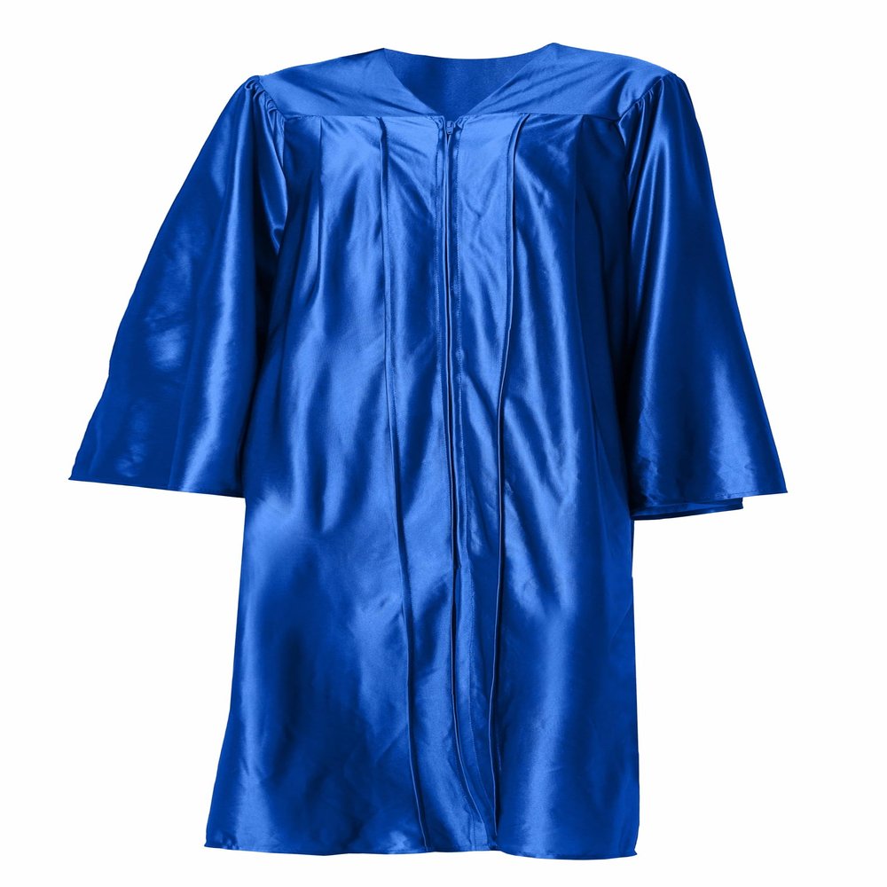 GraduationForYou Shiny Choir Robe (Regular, 51 (5'6" - 5'8"), Royal Blue)