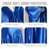 GraduationForYou Shiny Choir Robe (Regular, 51 (5'6" - 5'8"), Royal Blue) view 3