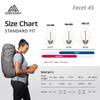 Gregory Facet 45L Women's Ultralight Backpacking Pack with Freefloat Suspension, Aluminum Frame, Ventilated Backpanel, Small, Sunset Grey view 3