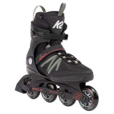 K2 Kinetic 80 Men's Inline Skates - Black/Gray, 8.5