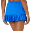 24th & Ocean Women's Standard Mid Waist Skirted Hipster Bikini Swimsuit Bottom, Sapphire//Solid, M view 2