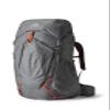 Gregory Facet 55L Women's Ultralight Backpacking Pack with Freefloat Suspension, Aluminum Frame, Ventilated Backpanel, Small, Sunset Grey view 1
