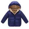 EISHOW 1-6 Years Baby Winter Coats Toddler Baby Removable Hooded Down Jacket Kids Warm Lined Fleece Thicken Coat Outerwear (Navy,3-4T,3 Years,4 Years) view 1