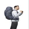 Gregory Baltoro 75L Pro Unisex Backpacking Pack with FreeFloat Suspension, AirCushion Breathable Backpanel, Small, Alaska Blue view 3