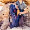 Gregory Baltoro 75L Pro Unisex Backpacking Pack with FreeFloat Suspension, AirCushion Breathable Backpanel, Small, Alaska Blue view 4