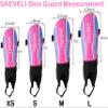 Saeveli Soccer Shin Guards for Toddlers Kids Youth - Lightweight and Durable Shin Pads with Ankle Protection for Kids 2-14 Years Old Boys and Girls (S, Black) view 4