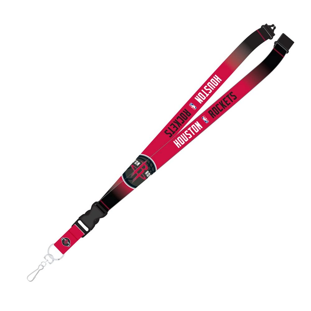 Houston Rockets Crossover Lanyard, Great Gift/Merchandise for Sports Fans.