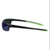 Columbia Men's Sunglasses BURR - Shiny Black & Green with Polarized Green Mirror Lens view 3