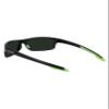 Columbia Men's Sunglasses BURR - Shiny Black & Green with Polarized Green Mirror Lens view 4