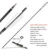 ZSHJGJR 34 Archery Carbon Arrows Hunting Arrows with 4 Turkey Feathers Targeting Practice Arrows Spine 400 for Compound & Recurve & Traditional Bow 6/12pcs (12pcs, White) view 4