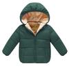EISHOW 1-6 Years Baby Winter Coats Toddler Baby Removable Hooded Down Jacket Kids Warm Lined Fleece Thicken Coat Outerwear (Green,18-24 Months,18 Months,24 Months) view 1