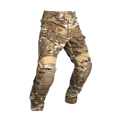 Emerson Airsoft Tactical Combat Pants Hunting BDU Gen3 Pants with Knee Pad Multicam (Large)