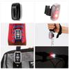 LED Safety Light, Clip On Strobe/Running Lights for Runners, Bike Tail Light with 5 Lighting Modes, High Visibility Accessories for Cycling, Hiking, Dogs and Kids (4-Pack Black) view 4