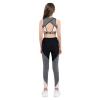 Choomomo Kids Girls Two Piece Yoga Sports Suit Crop Top with Athletic Leggings Workout Tracksuit Outfit Grey 4 Years view 2