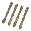 Aekvinks 4 Packs Tactical MOLLE Malice Clips Short Coyote 5.9in Tan view 1
