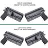1911 Holster, IWB/OWB Kydex Holster Optional: 1911 5" No Rail, Including: Colt/Kimber/Springfield/S&W/Ruger/Taurus/Rock Island/Tisas/RIA/GSG/Mauser and More 1911 Pistols, Adj. Cant, Left Hand view 4