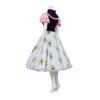LoliMiss Women's Haunted Mansion Cosplay Tightrope Walker Costume Puff Sleeve Princess Dress Halloween Outfit (L) view 4
