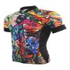 De Soto Skin Cooler Full Zip Tri Top Short Sleeve - FVSC - (Entropy of Color, Small) view 1